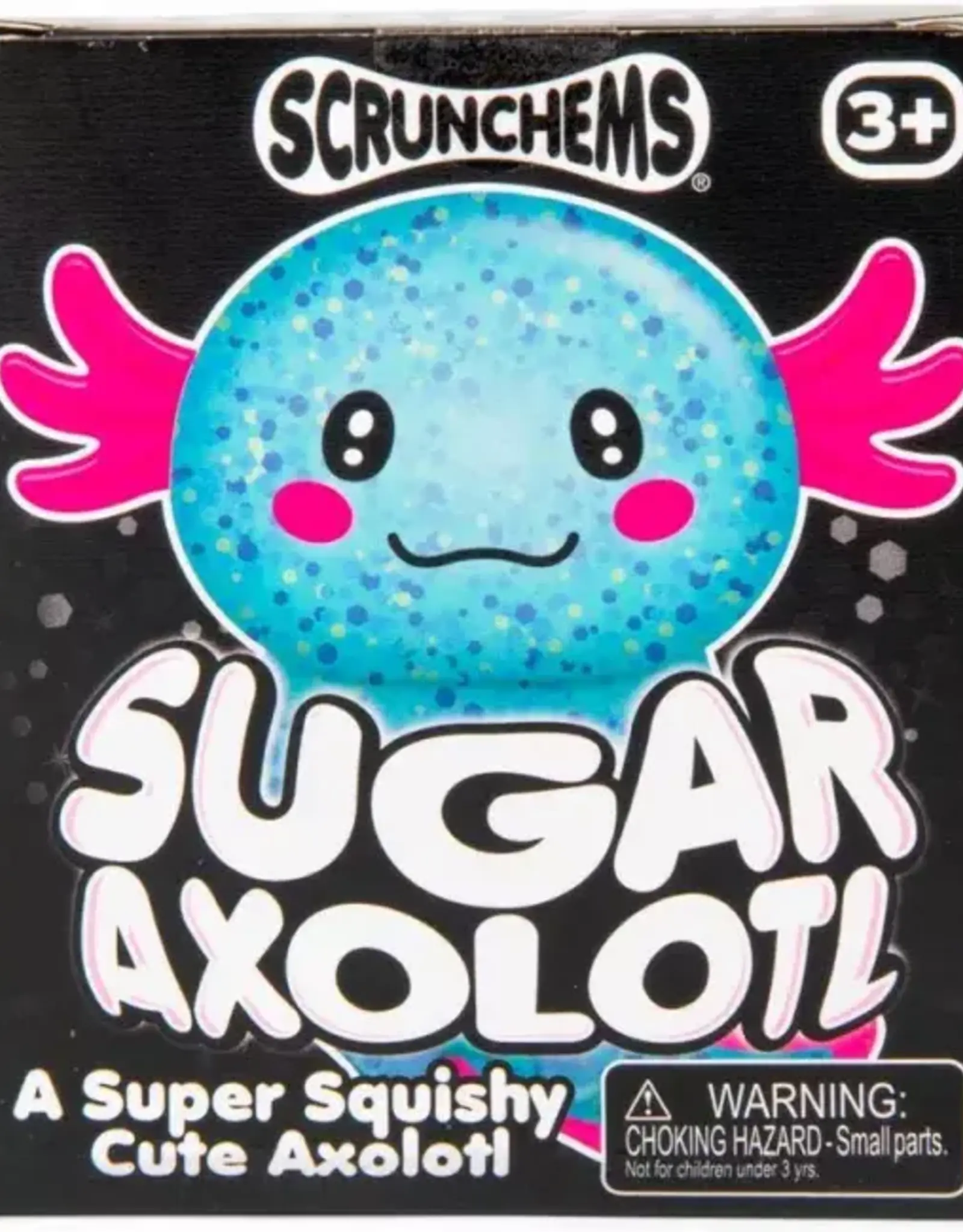 One For Fun SCRUNCHEMS SUGAR AXOLOTL