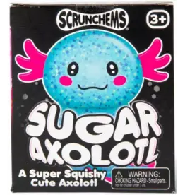 One For Fun SCRUNCHEMS SUGAR AXOLOTL