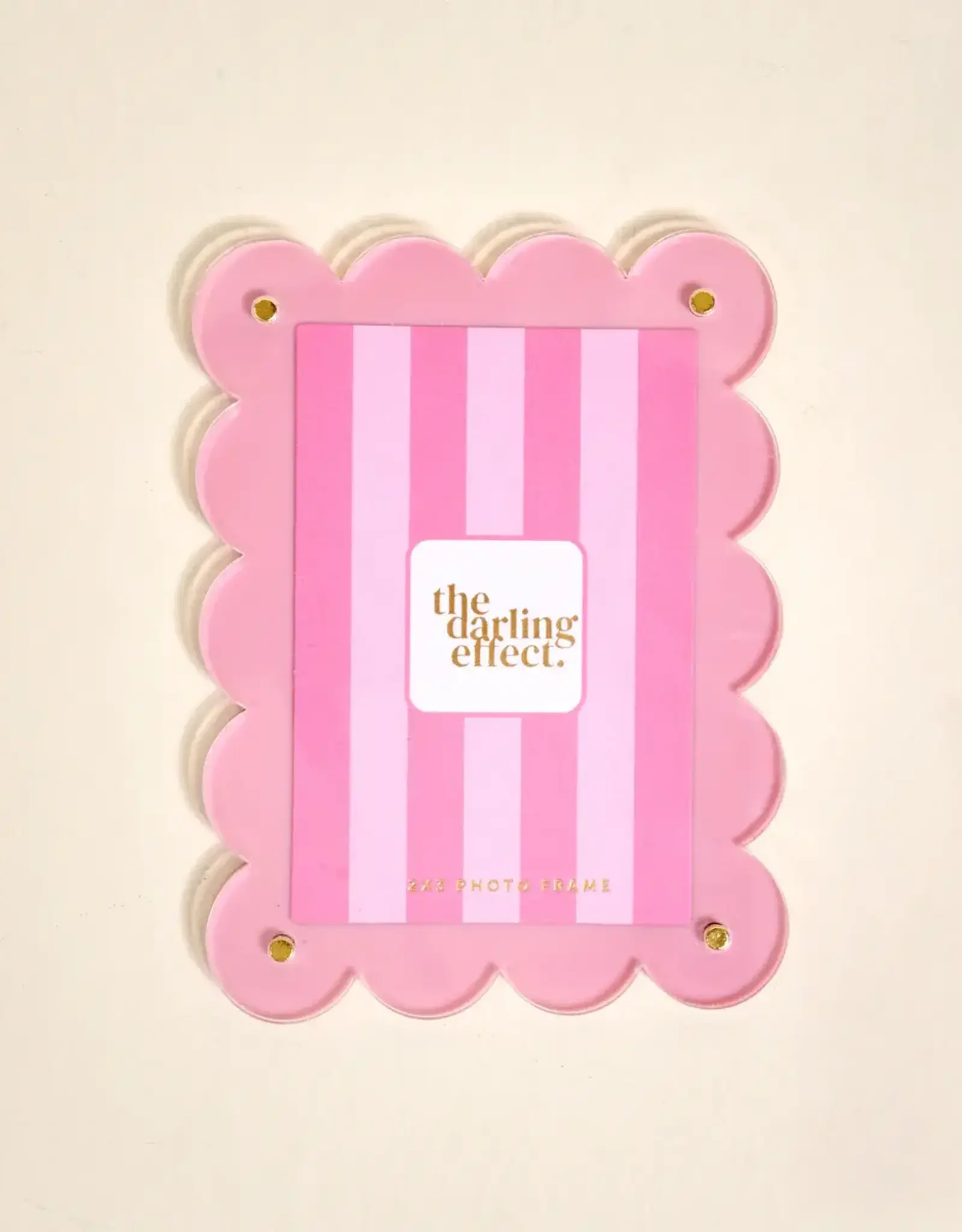 The Darling Effect Mini Acrylic Picture Frame Magnet- Blush