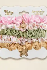 The Darling Effect Scrunchie Charm Set-Endless Daydream Cream