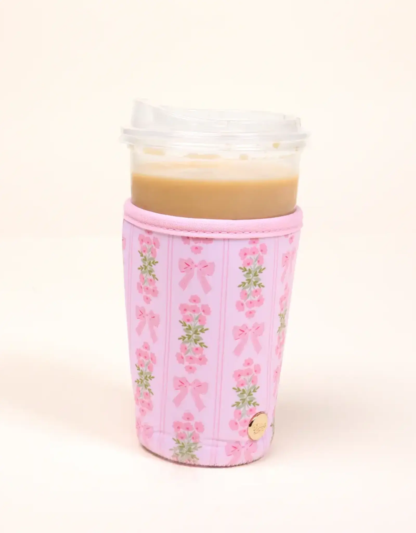 The Darling Effect Sip Savvy Drink Sleeve-Large-Oh So Fancy Pink