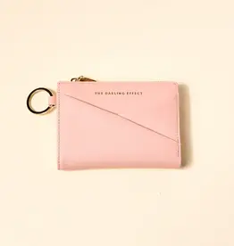 The Darling Effect Luxe Pocket Wallet-Blush