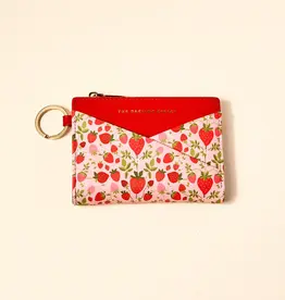 The Darling Effect Luxe Pocket Wallet-Strawberry Fields