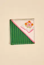 The Darling Effect Corner Keeper Fabric Bookmark-Petals &  Pages