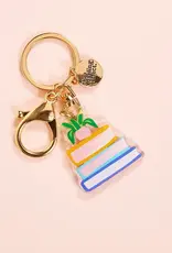 The Darling Effect Acrylic Keychain-Book Nook