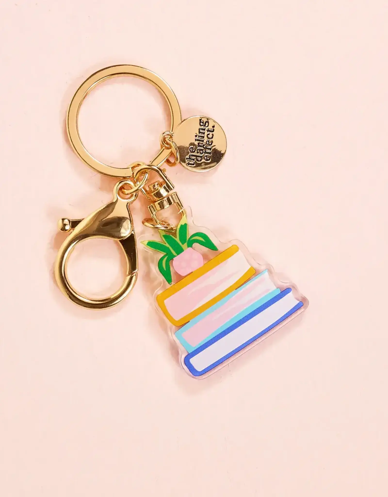 The Darling Effect Acrylic Keychain-Book Nook