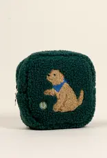 The Darling Effect Teddy Pouch-Square Puppy Playtime