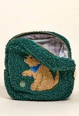 The Darling Effect Teddy Pouch-Square Puppy Playtime
