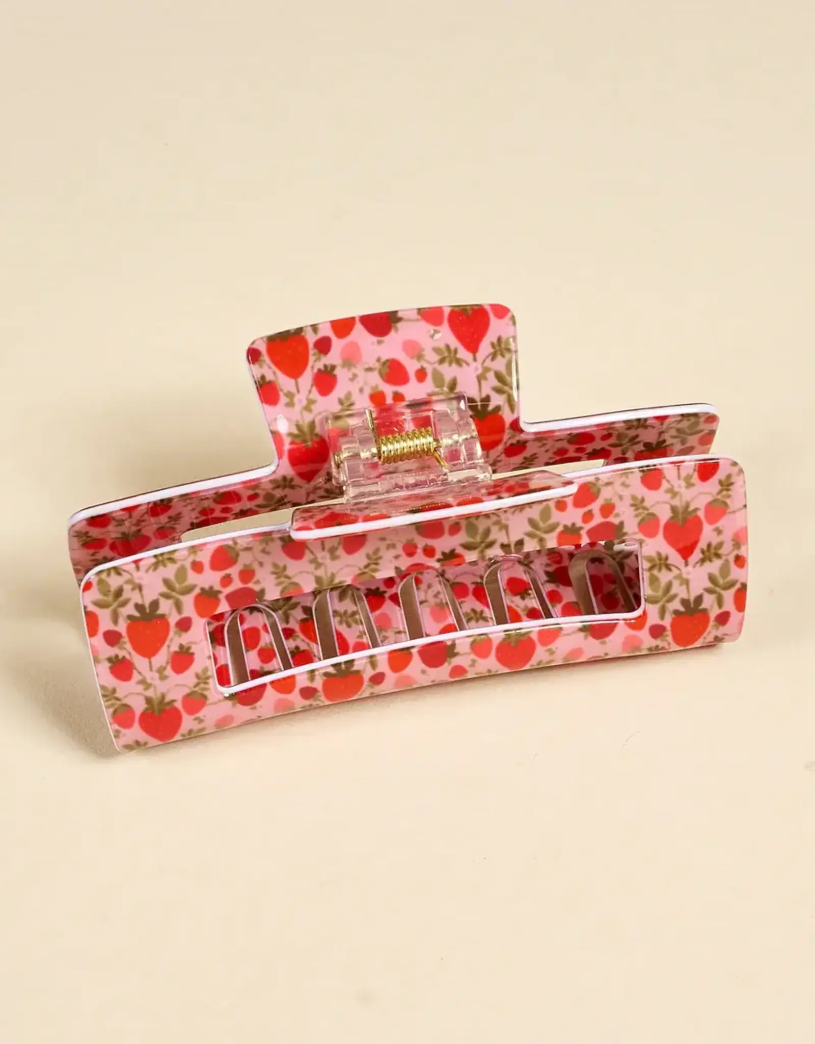 The Darling Effect Claw Clip-Strawberry Fields