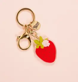 The Darling Effect Acrylic Keychain-Strawberry