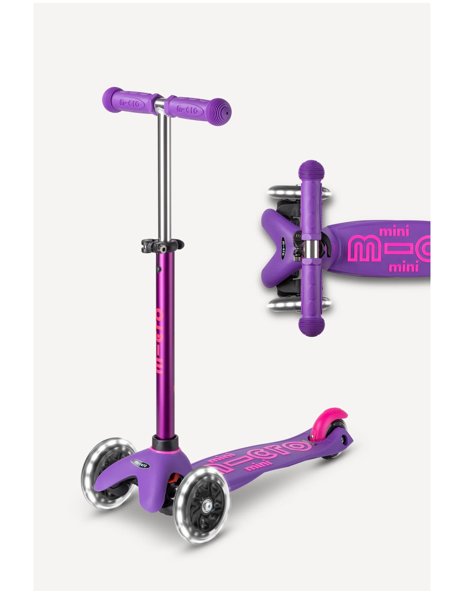 Micro Micro Mini Deluxe-LED: Purple/Pink