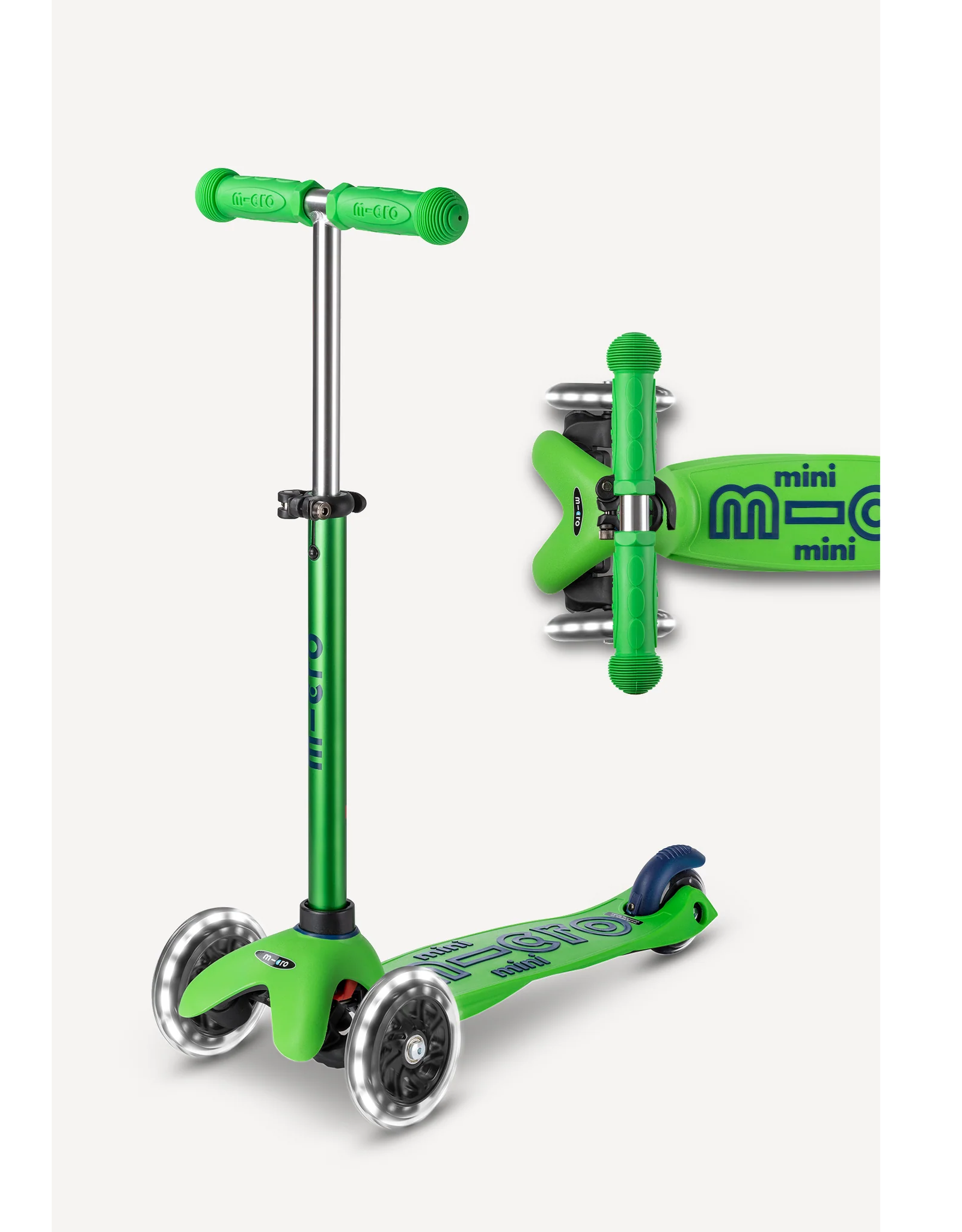 Micro Micro Mini Deluxe-LED: Green/Blue