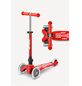 Micro Micro Mini Deluxe LED Foldable: Red