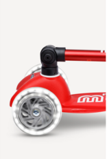Micro Micro Mini Deluxe LED Foldable: Red