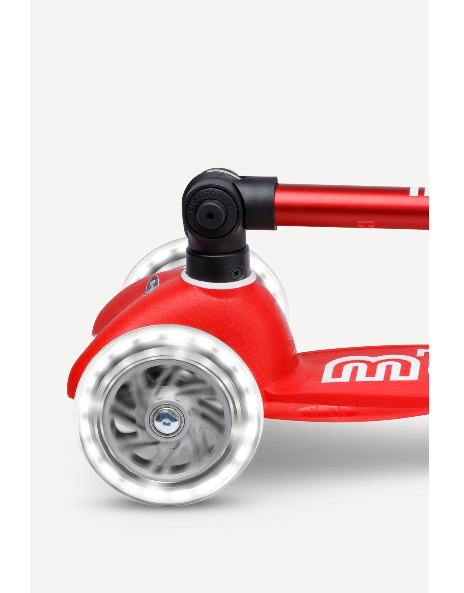 Micro Micro Mini Deluxe LED Foldable: Red