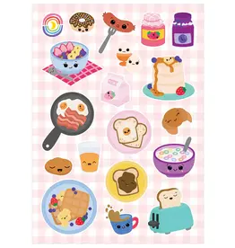Moonbow Creative Glossy Sticker Sheet: Breakie Buds
