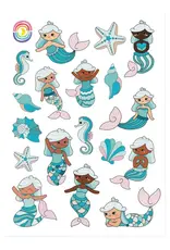 Moonbow Creative Foil Sticker Sheet: Mermaid Lagoon