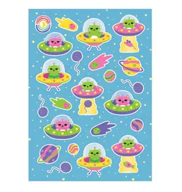 Moonbow Creative Hologram Sticker Sheet: Fe-line-ing Saucers