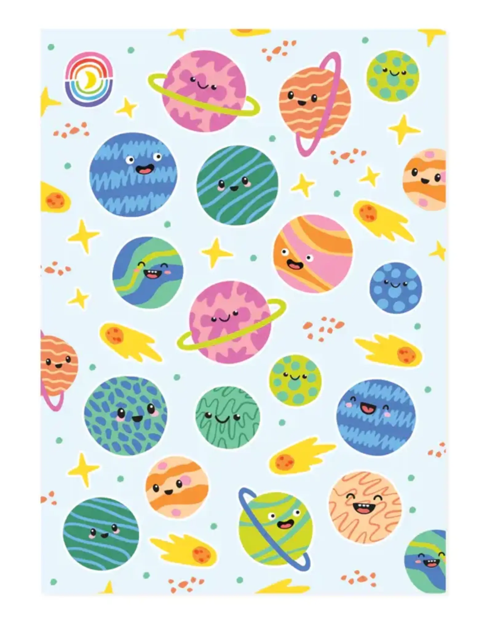 Moonbow Creative Hologram Sticker Sheet: Kawaiiverse