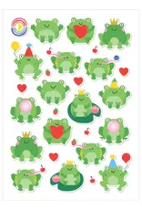 Moonbow Creative Glossy Sticker Sheet: Toad-ally Cute