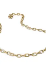 High IntenCity Charm It: Gold Chain Necklace