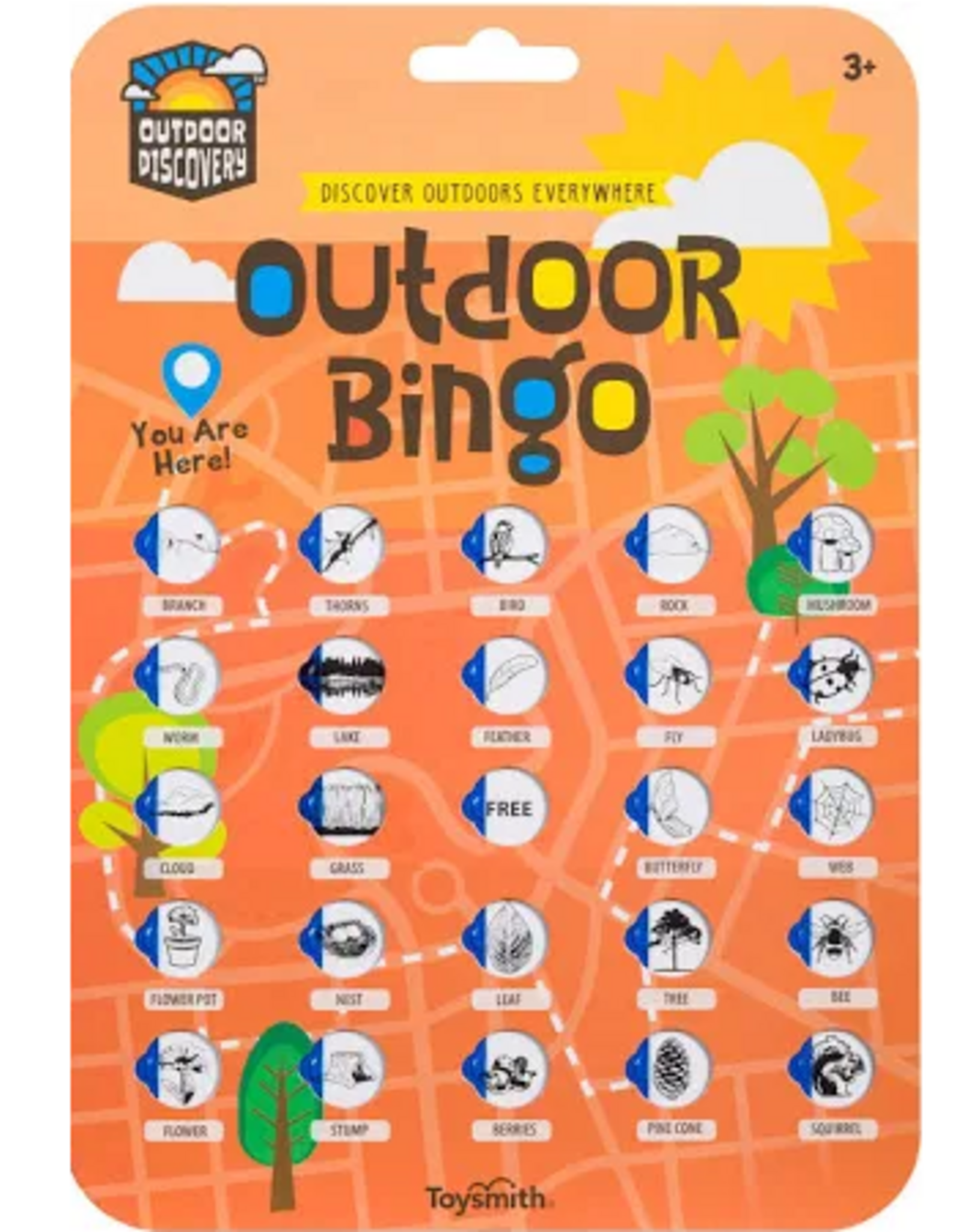 Toysmith Outdoor Discovery Outdoor Bingo 4 Pack
