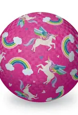 Crocodile Creek 7" Playground Ball:  Unicorn Rainbow