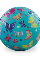 Crocodile Creek 7" Playground Ball Butterfly Rainbow