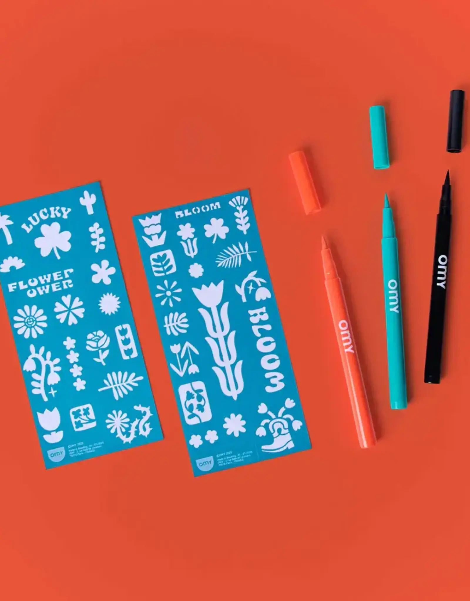 OMY TATTOO ART - FLOWER POWER