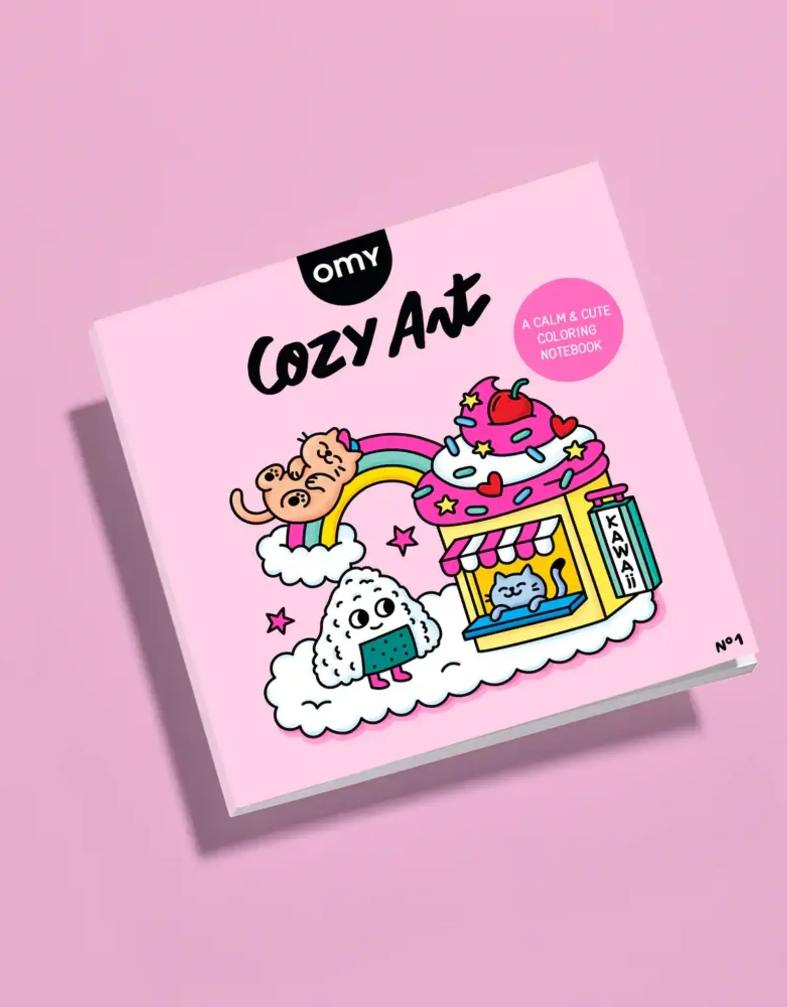 OMY COZY ART NOTEBOOK KAWAII