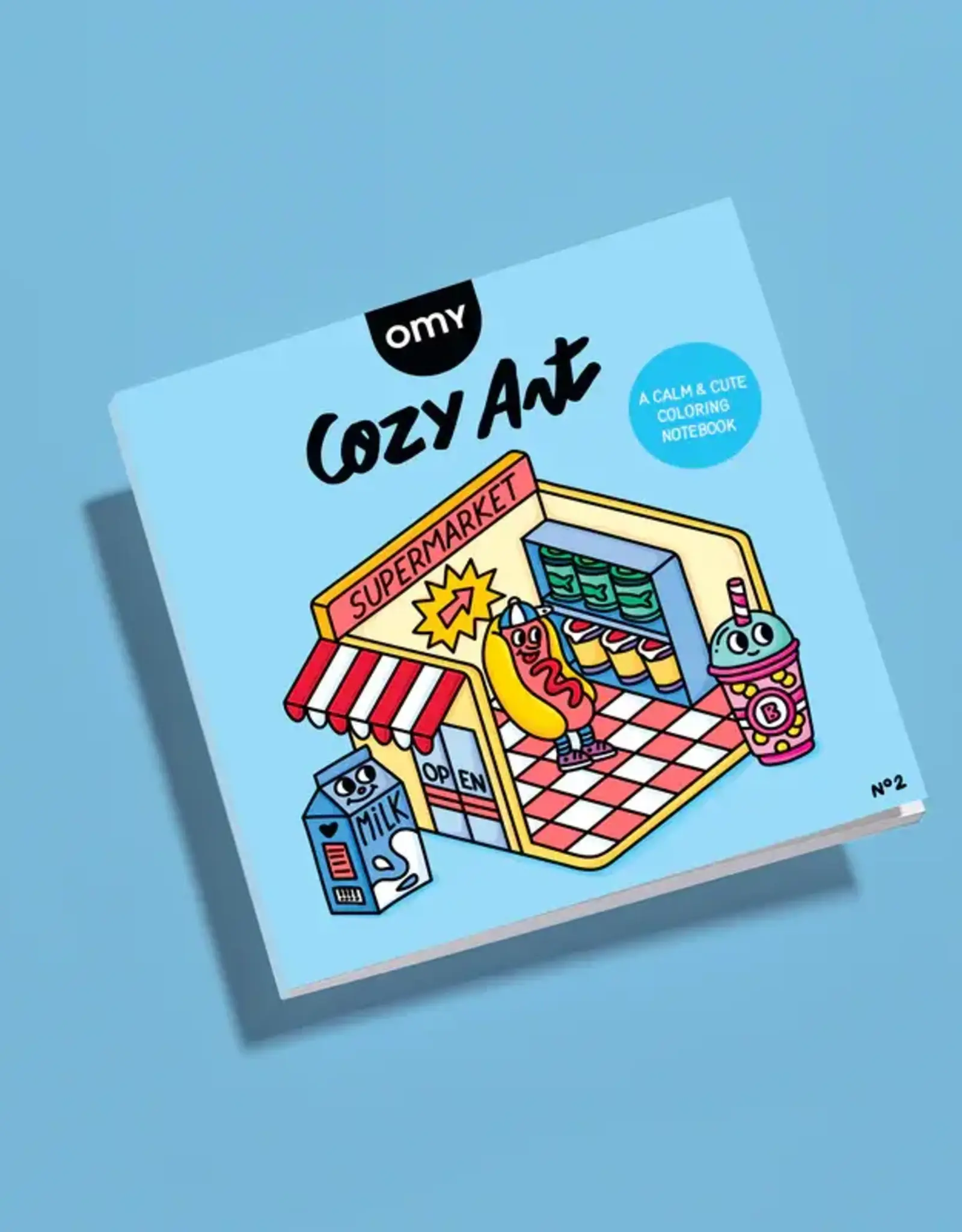 OMY COZY ART NOTEBOOK SUPERMARKET