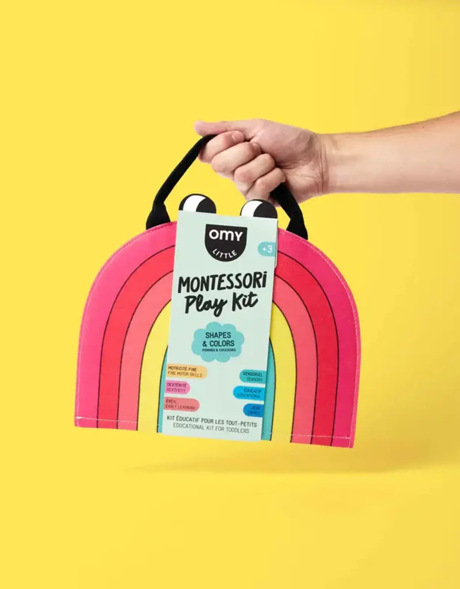 OMY Montessori Play Book Colors and Shapes