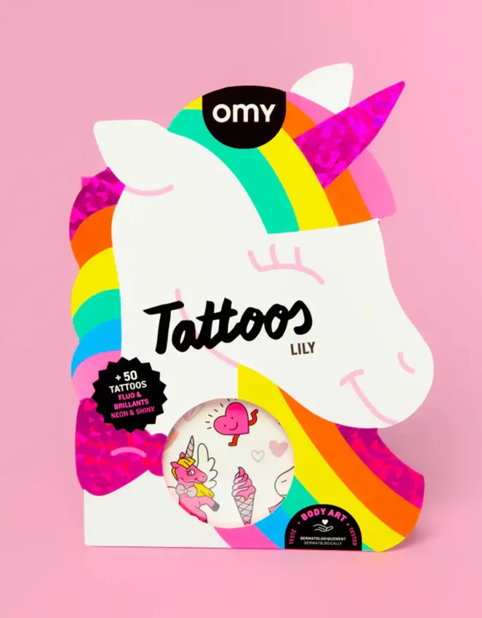 OMY Tattoo Unicorn