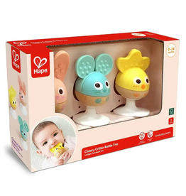 Hape Cheery Critter Rattle Trio