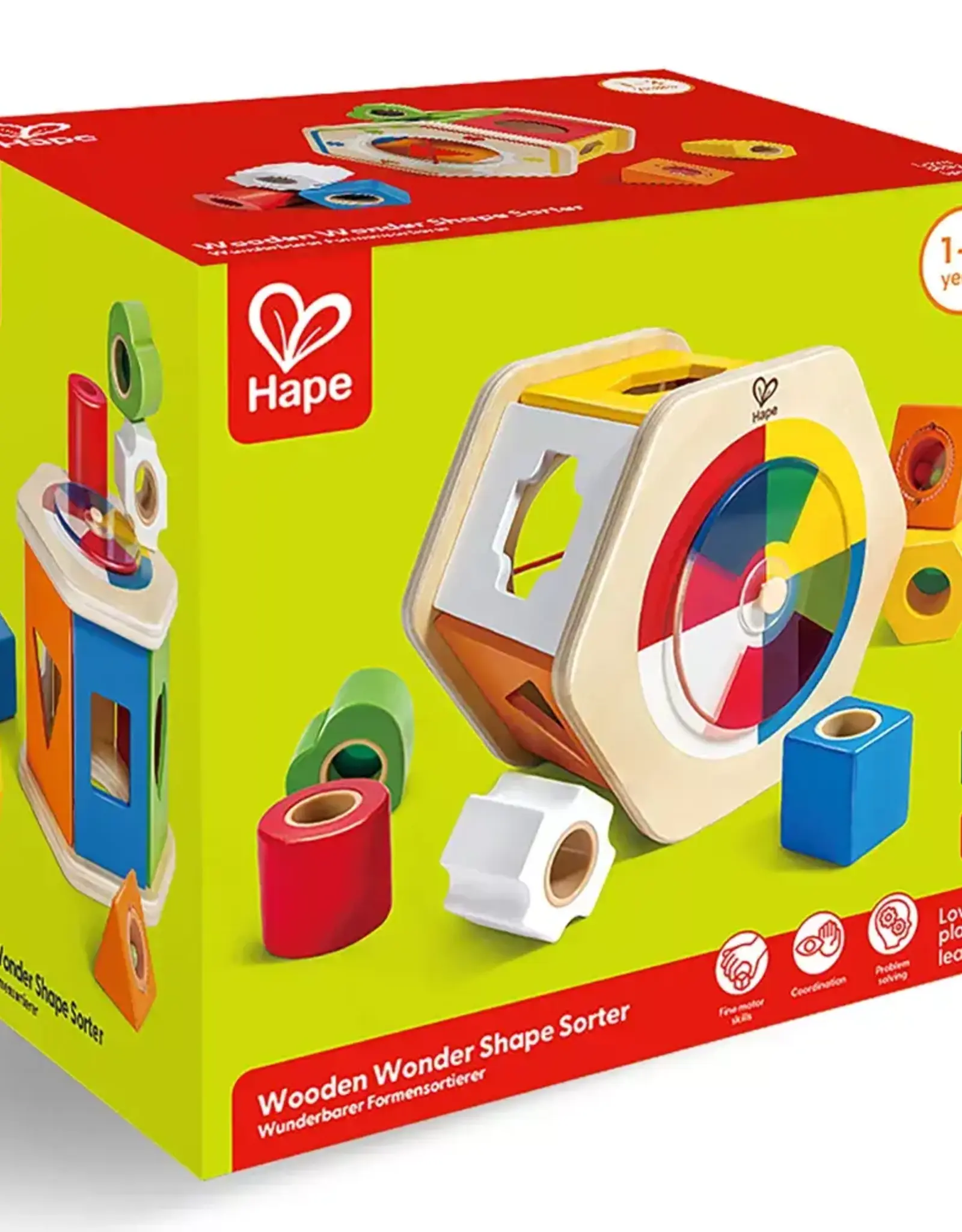 Hape Wooden Wonder  Shape Sorter