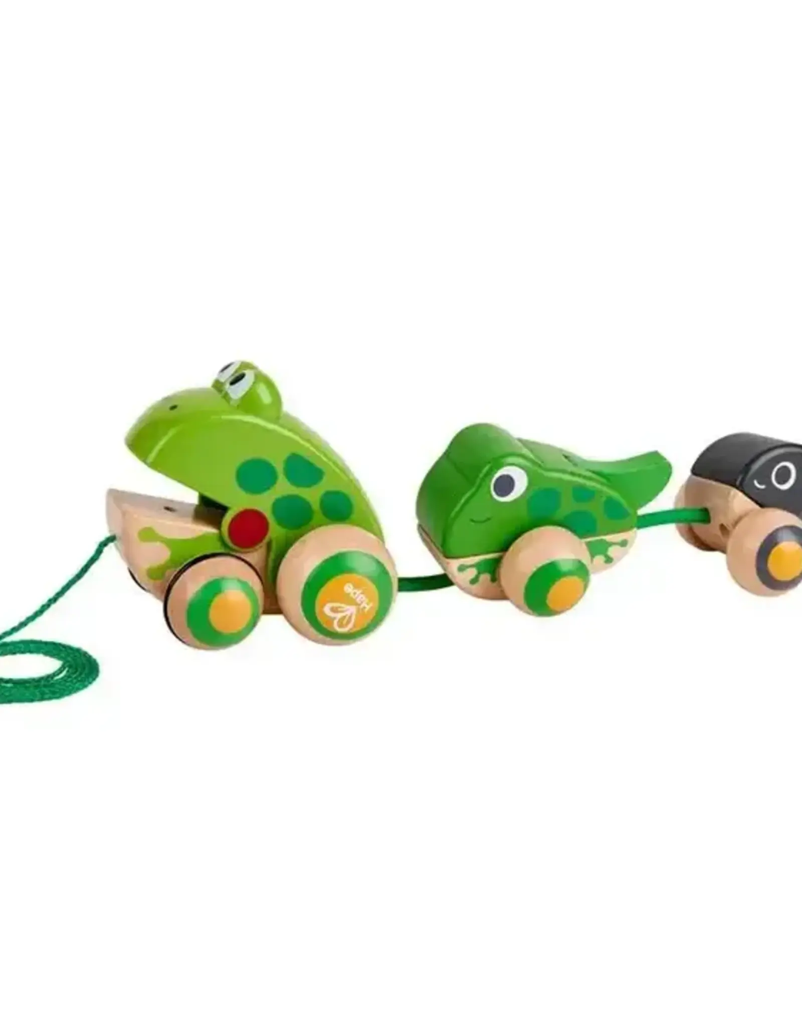 Hape Pull-Along Frog Family