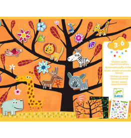 Djeco Off-Ground Tag Repositionable  Stickers