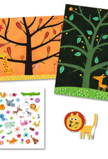 Djeco Off-Ground Tag Repositionable  Stickers