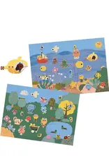 Djeco Summertime Repositionable  Stickers