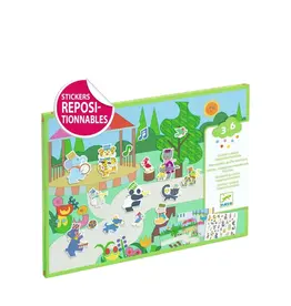 Djeco Fanfare Repositionable Stickers