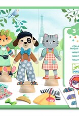 Djeco Bonjour Paris Collage Craft Kit