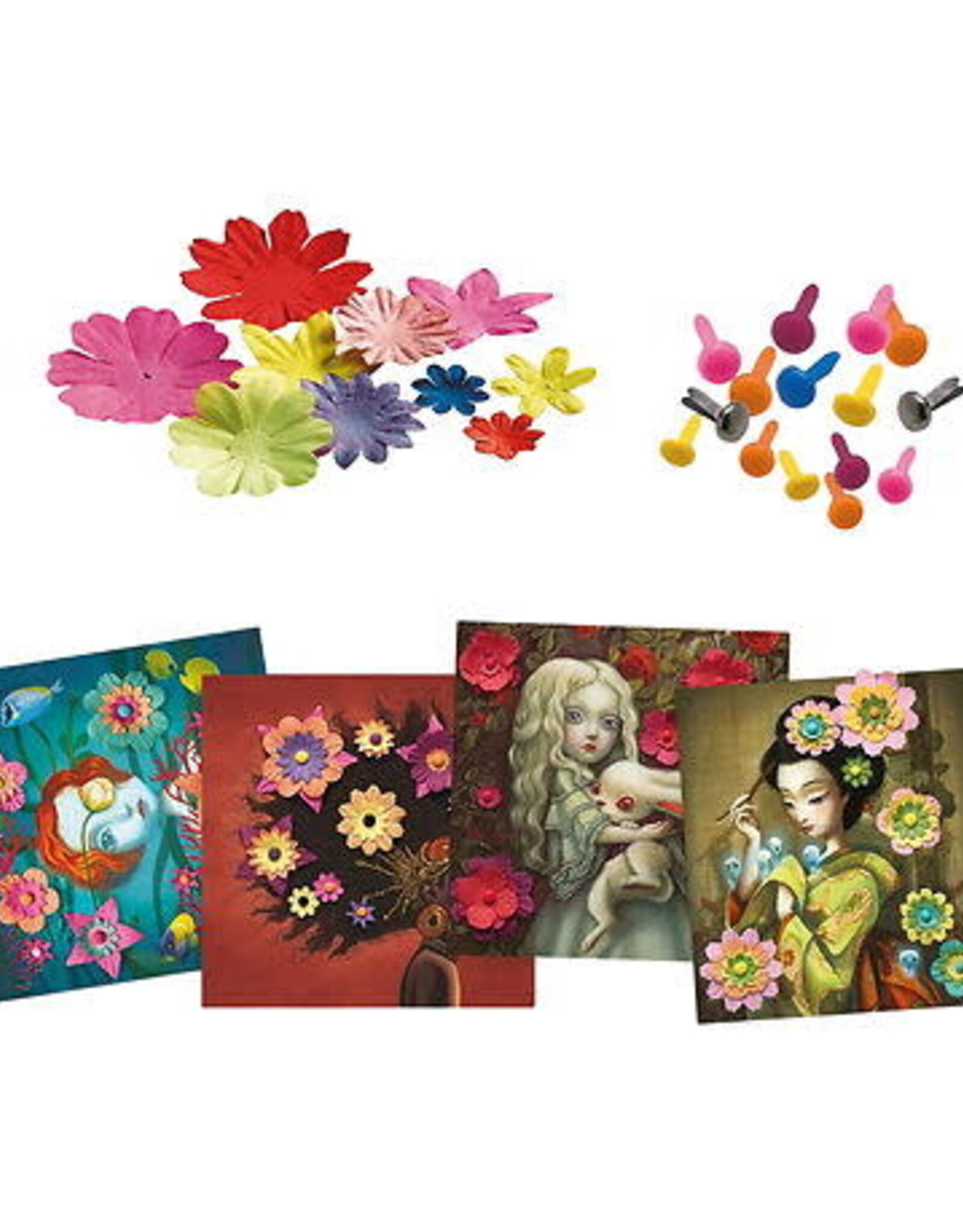 Djeco Rock'n Roses Paper Creation