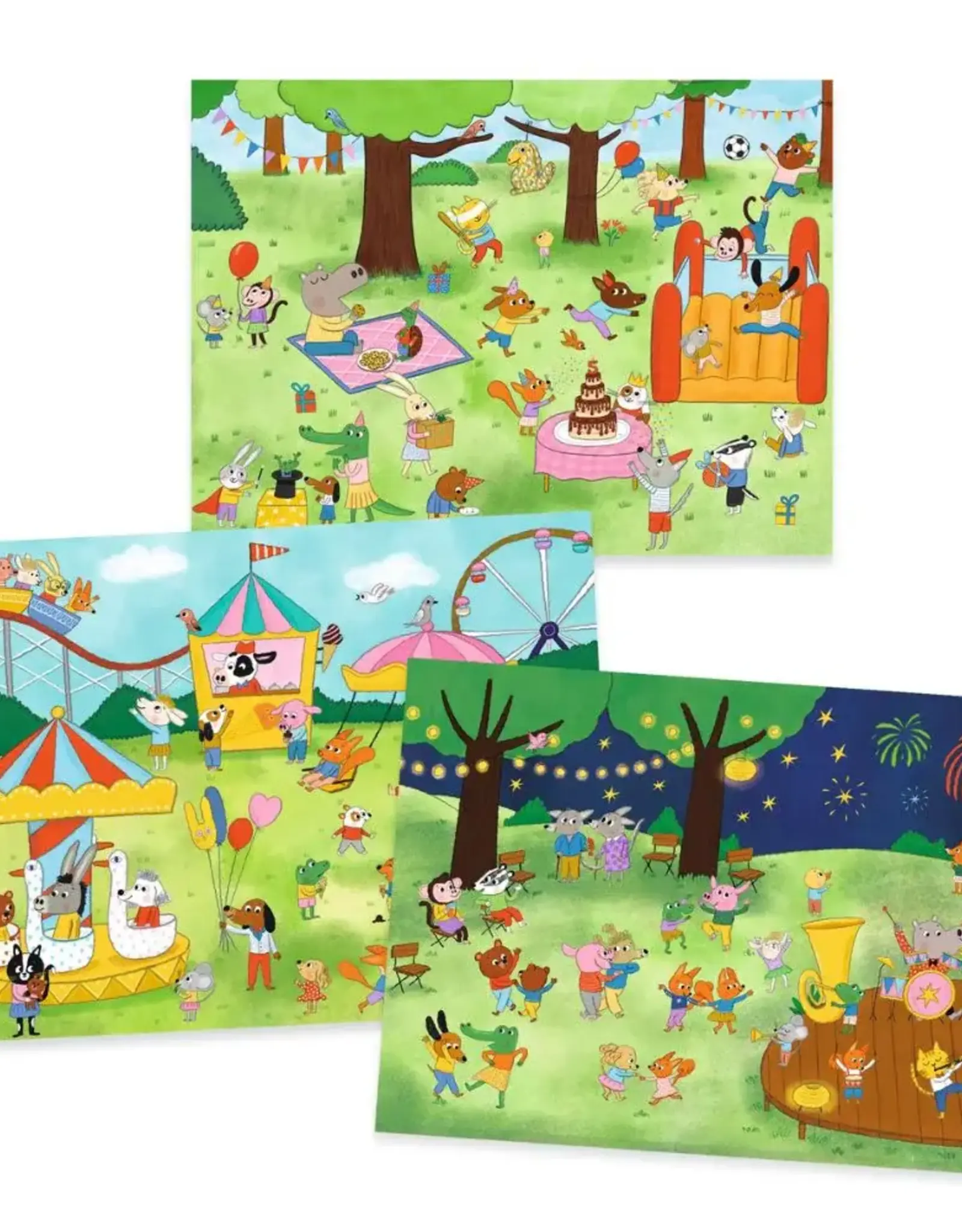 Djeco Party Time Rub on Transfers