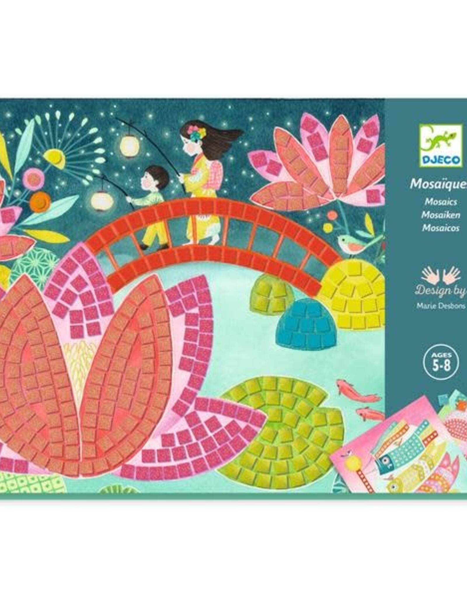 Djeco Kyoto Sticker Mosaic Craft Kit