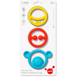 Fat Brain Toy Co Teething Rings by MOLUK  - Prima