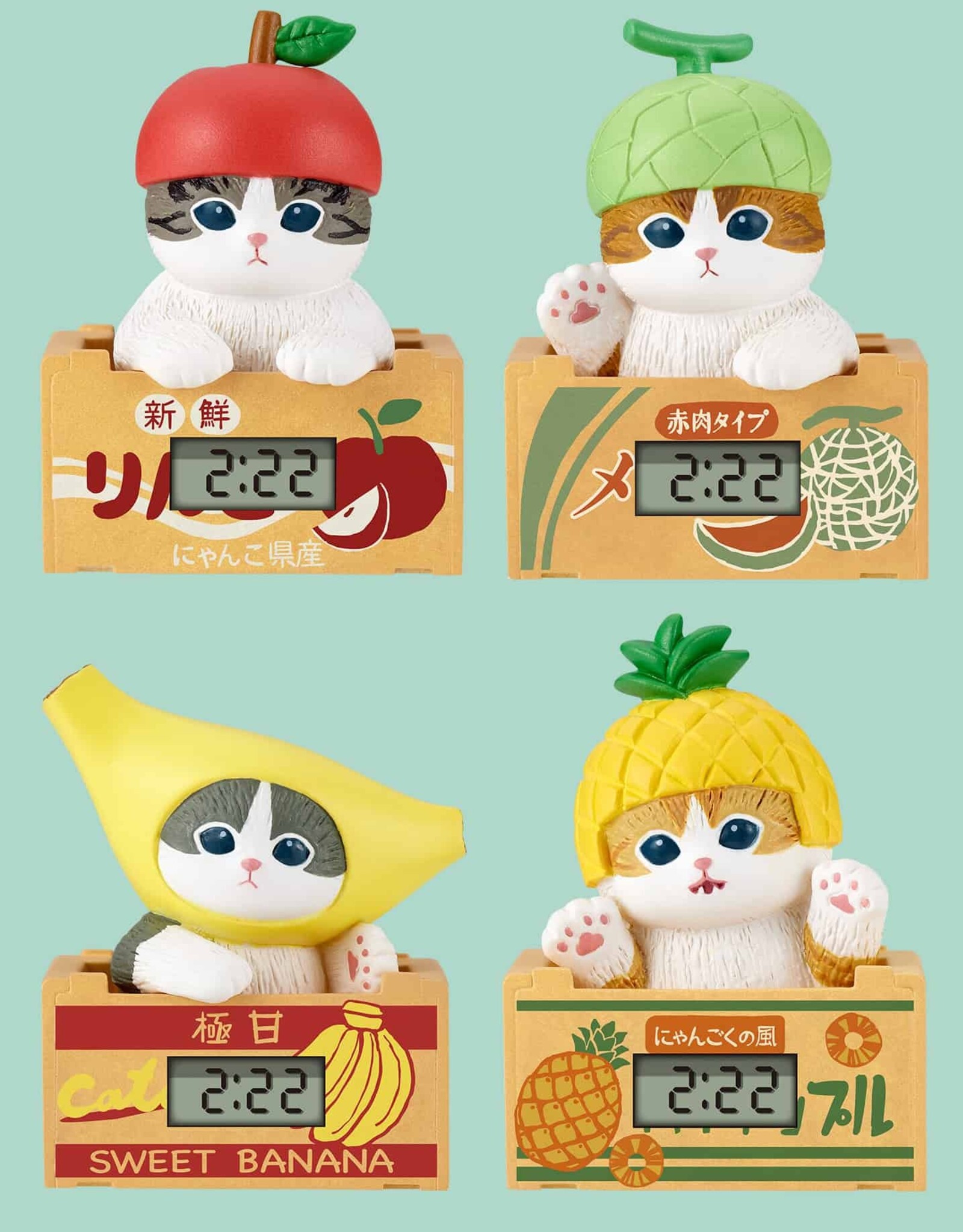 Clever Idiots mofusand Fresh Fruit Meow Watch Blind Box