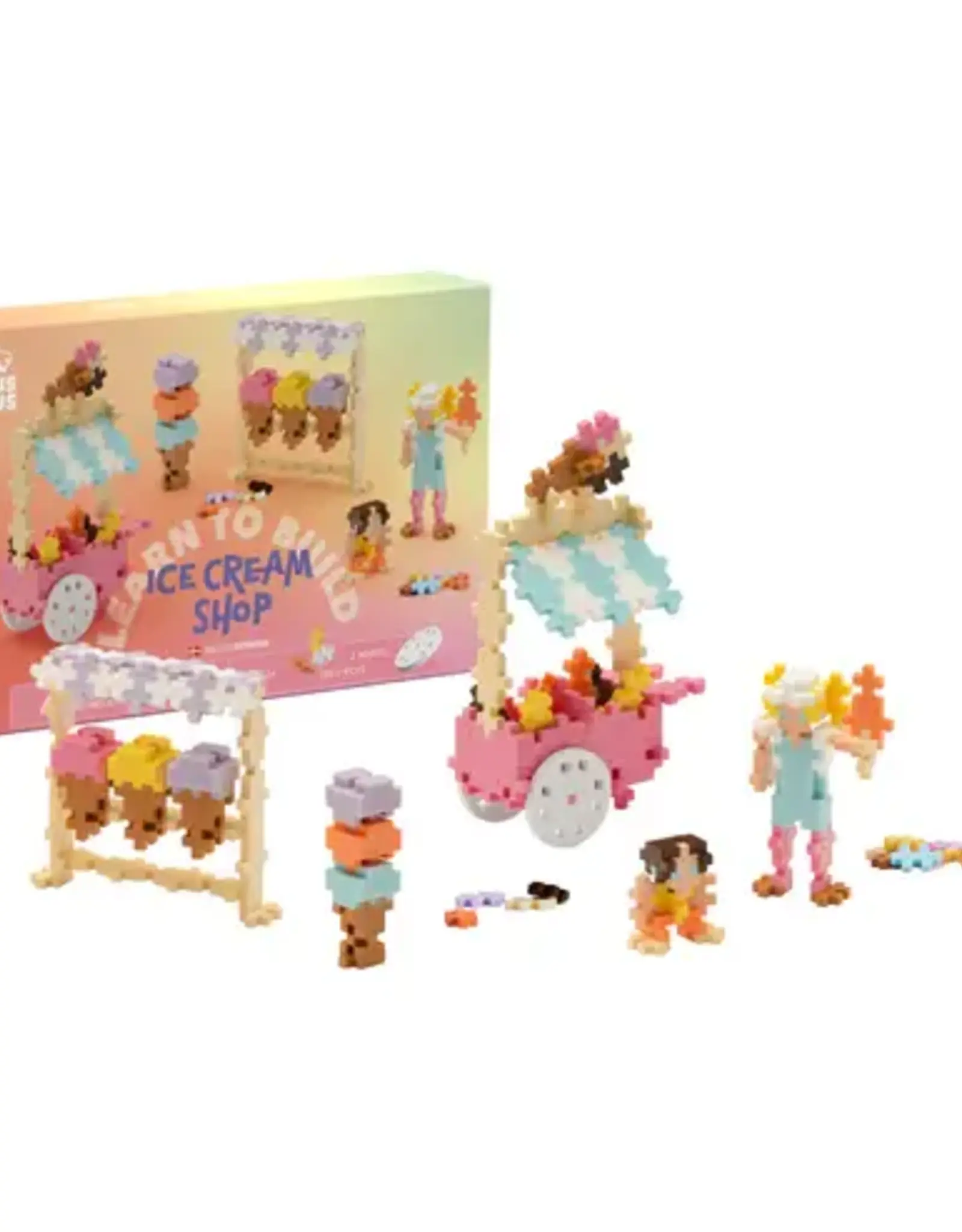 Plus Plus Plus Plus: Learn to Build Ice Cream Shop