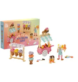 Plus Plus Plus Plus: Learn to Build Ice Cream Shop