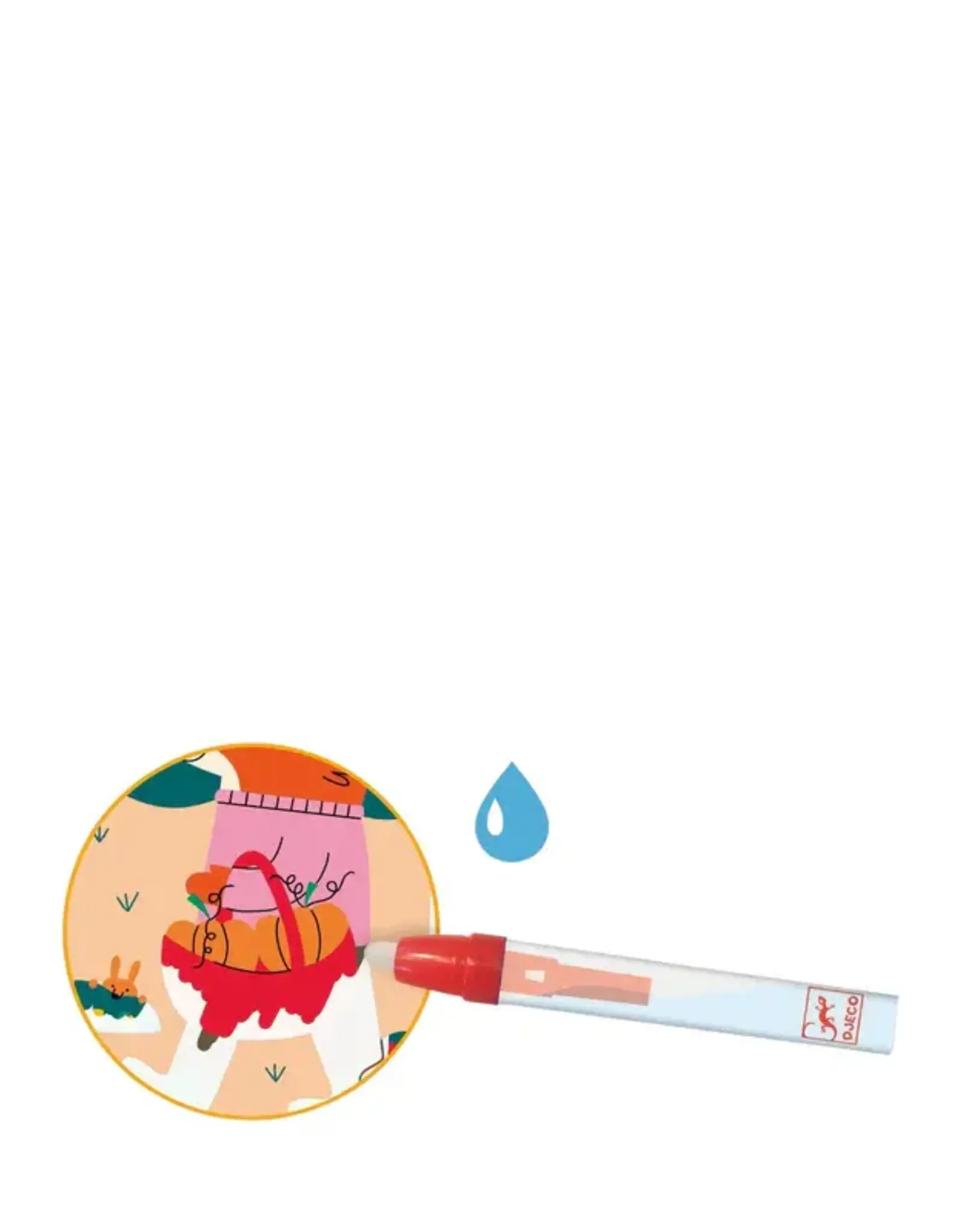 Djeco 4 Seasons Magic Coloring Kit