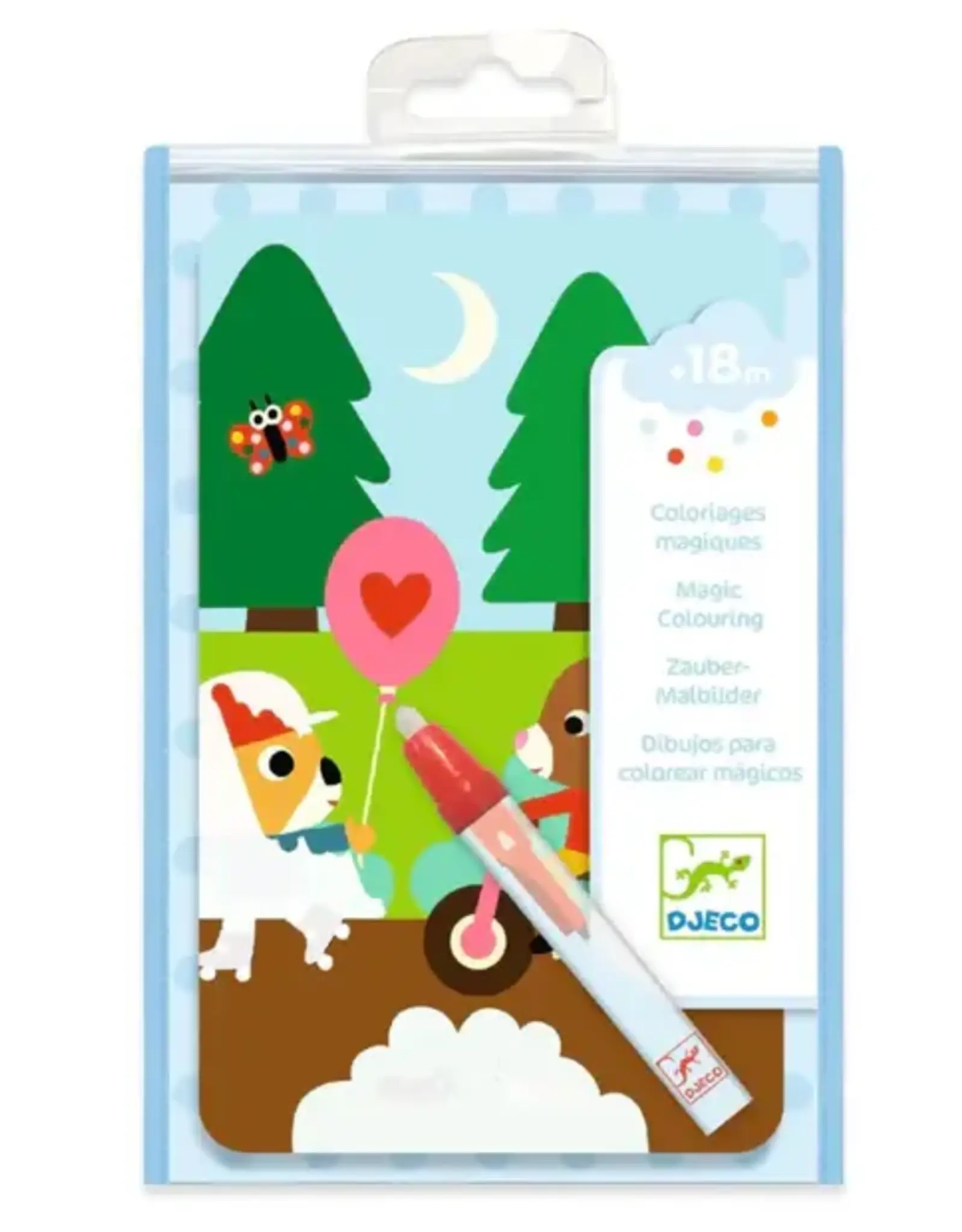 Djeco PG In the Park Magic Coloring